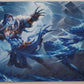 Fantasy North - Rimecage - Summon: Ice Hounds - Tcg Playmat And Mouse Pad - 24 X 14 Inches