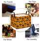 MAIZMZ Halloween Storage Basket Pumpkin Ghost Gift Basket for Kids Foldable Toy Box Waterproof Organizer Bin Laundry Nursery Ham