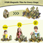 Gobidex 100 Pcs Magnetic Tiles Army Toys For Boys, Magnetic Building Blocks Army Men Playset, Stem Learning Construction Toys For Toddlers Kids Ages 3-5 4-8, Birthday Gifts For Boys Girls 3+ Years Old