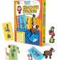 Bright Brain Shadow Stacker Animal Matching Game | Shadow Recognition Sorting Puzzle For Kids Ages 3+ | Educational Learning Toy