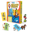 Bright Brain Shadow Stacker Animal Matching Game | Shadow Recognition Sorting Puzzle For Kids Ages 3+ | Educational Learning Toy