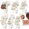 Paint Your Own Mirror Kids Party Craft Kits (12 Forest Friends Wood Mirrors) - Each Kit Has its Own Brush & Paint - Fun, Unique 