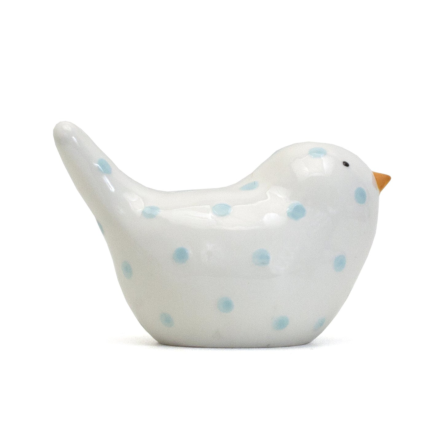 Child To Cherish Ceramic Dotted Birdie Piggy Bank, Blue