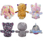 Nleio 7Inch Cute Stuffed Animals Plush Toys Set, 6 Pcs Small Stuffed Animal Bulk Unicorn/Narwhal/Bunny/Owl/Sloth/Cat Plush Anima