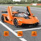 Toy Cars Model Jesko 1/22 Diecast Metal Sports Toy Cars for Boys, Alloy Collectible Model Car with Sound and Lights, Race Model