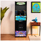 ARCADE1UP GALAGA Deluxe Arcade Machine - 14 Classic Games, 5ft Tall, Black, Model 1237971, Metal Construction
