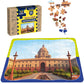 Webby Rashtrapati Bhawan Wooden Jigsaw Puzzle For Kid, 108 Pieces, Multicolor