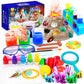 Baturu Science Kits For Kids Ages 4-12 - 270+ Stem Experiments & Chemistry Projects - Includes Volcano, Crystal Growing, Gem Dig