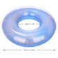 Moko Swim Rings With Glitter, 90Cm Diameter Inflatable Pool Float Swimming Pool Float Tube Round Shaped Swimming Tube Water Fun Beach Pool Toys For Summer Party For Kids Adults - Blue & Rose Gold