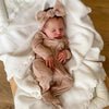 Oyesy Reborn Baby Dolls 19 Inch Lifelike Baby Dolls Cute Girls Soft Body Realistic Newborn Baby Dolls Real Life Handmade Washable Dolls For Children'S Gifts