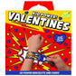 Peaceable Kingdom Valentines Cards - Set of 28 Slap Bracelets, Multicolor, Rubber, Model VPS62