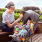 TUMAMA Baby Toys 4 Pack - Plush Handbells Rattles for Infants 0-12 Months, Early Development Stroller Toys, Model 10657