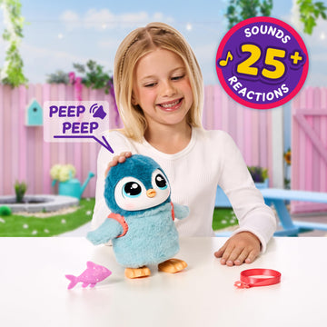 Little Live Pets My Walking Penguin - Waddles Soft And Cuddly Interactive Toy Penguin That Walks, Dances And Flaps It'S Wings. 25+ Sounds And Reactions. Batteries Included. For Kids Ages 5+