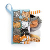 Jellycat Kitten Tails: A Soft Activity Baby Book Children's Book - Baby Gift