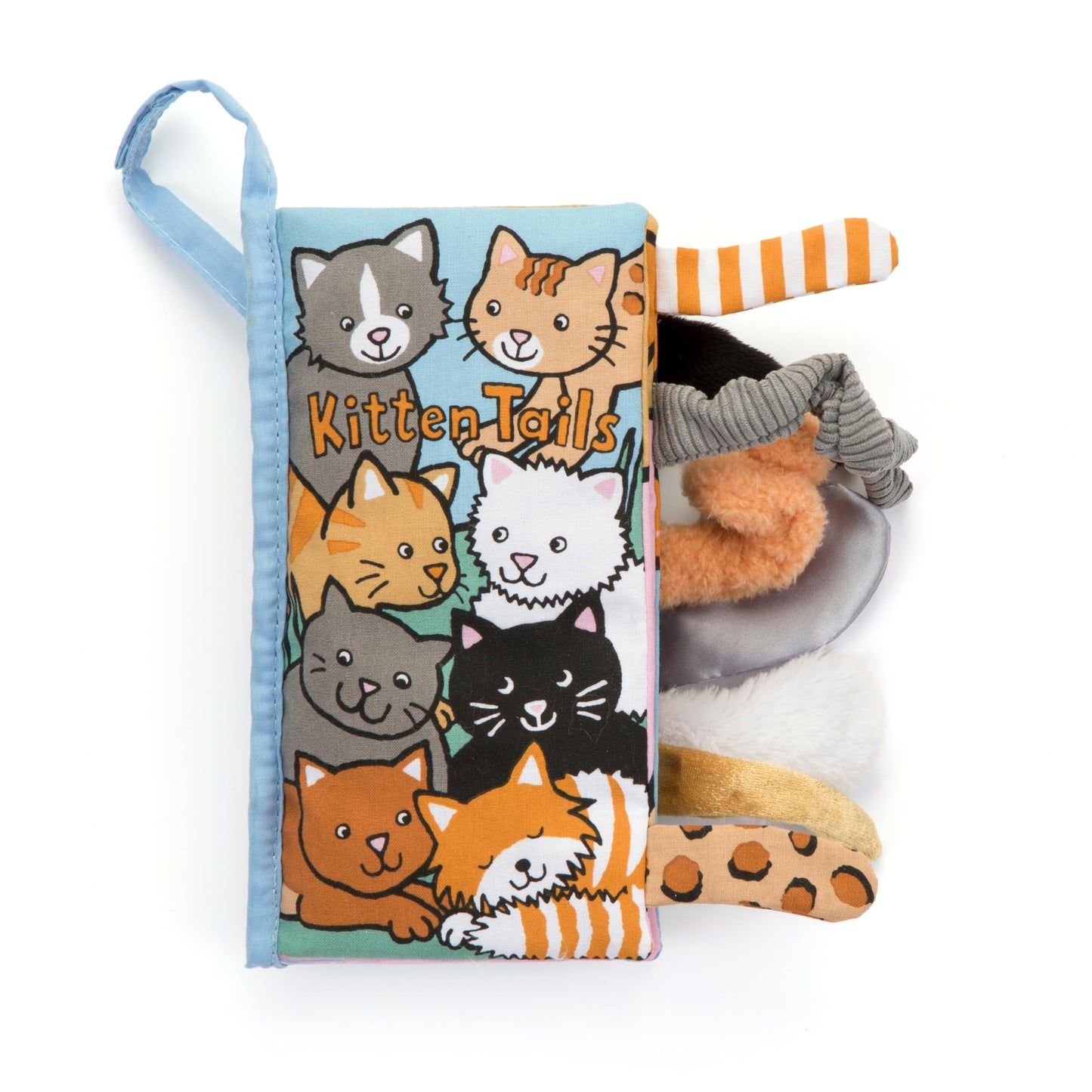 Jellycat Kitten Tails: A Soft Activity Baby Book Children's Book - Baby Gift