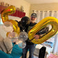 50 Balloon Number, Gold Number 50Th Birthday Balloons 40 Inch, 50 Years Old Gold Birthday Decorations For Men Women, 50Th Annive