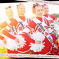 Vinsatin 6 Set Senior Sash - Glitter Cheer Hair Bow, Red White, 66.93 x 3.74 inches, Perfect for Senior Night Decor and Cheerleader Gifts