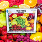 Fresh Fruits Twin Spring Goods 1000 Piece Jigsaw Puzzle 1,000 Pcs