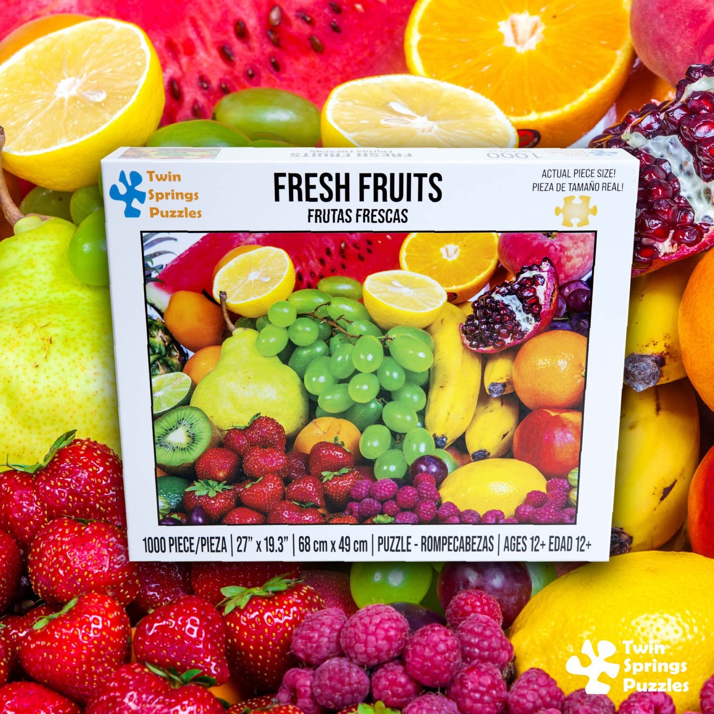 Fresh Fruits Twin Spring Goods 1000 Piece Jigsaw Puzzle 1,000 Pcs