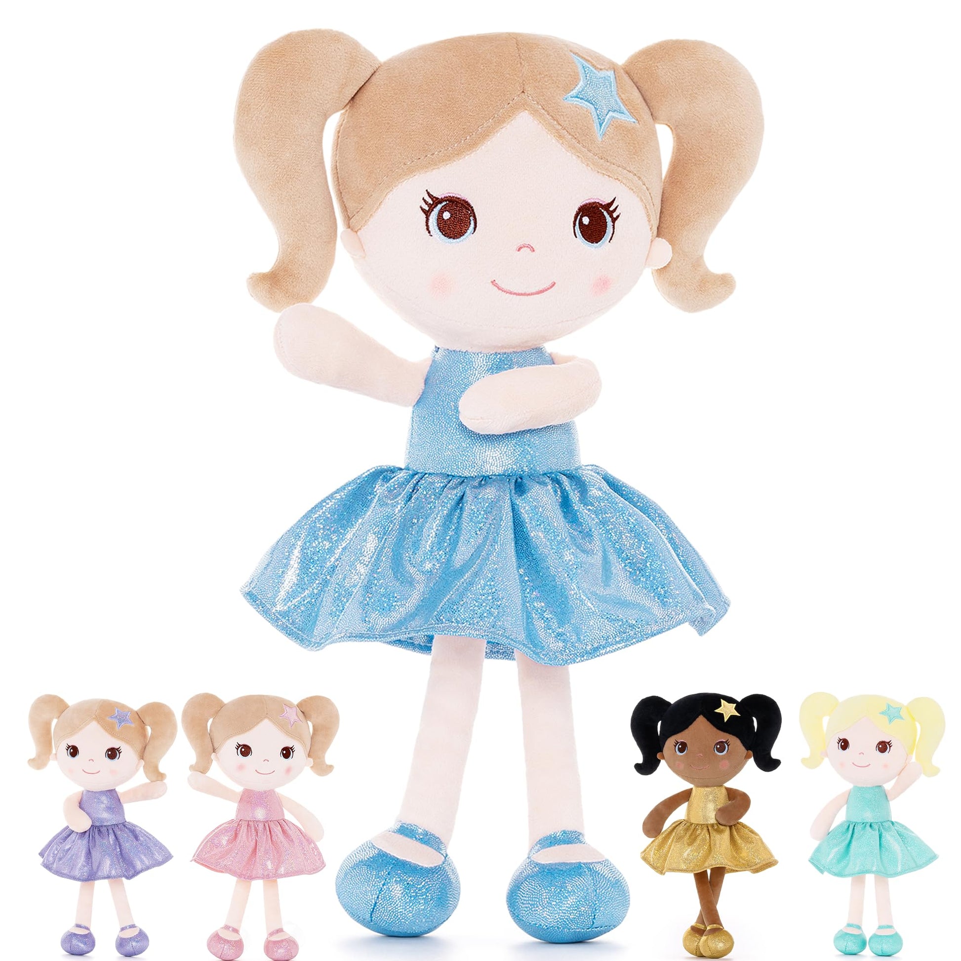 Lazada Baby Girl Gifts Baby Dolls First Baby Doll Baby Toys Star Girl Blue 12Inches