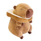Capybara Plush Toy,Cute Capybara Stuffed Animal,Soft Brown Capybara Plushie,Gifts For Boys And Girls (Toast Capybara, 12 Inches)