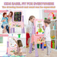 Mojitodon Kids Art Easel - Adjustable Double Sided with Accessories, Pink Model