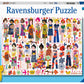 Ravensburger 200-Piece Flowers and Friends Jigsaw Puzzle | Durable Cardboard, Multicolor, 19.5 x 14 inches, Model 13359