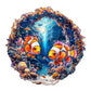 Wooden Puzzles For Adults - Challenging Clownfish Journey Adult Puzzle, Unique Animal Shaped Wooden Jigsaw Puzzles For Adults, C
