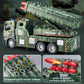 Hapyad Army Toys For Boys Age 4-7, Military Vehicle Toys With Missile Launcher Metal Cab, Friction Powered Army Toys Military Tr