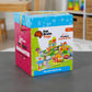 Fat Brain Toys My Town Block Set - Wood Jigsaw Puzzle & Block Set for Preschoolers, Model FB253, Natural Color
