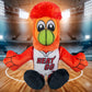 Bleacher Creatures Miami Heat Burnie 8'' NBA Mascot Kuricha Sitting Plush - Soft Chibi Inspired Mascot
