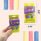 4Es Novelty Sidewalk Chalk Party Favors for Kids. 12 Boxes With 3 Jumbo Chalk In Each Box, Bulk Sidewalk Chalk Individual Packs