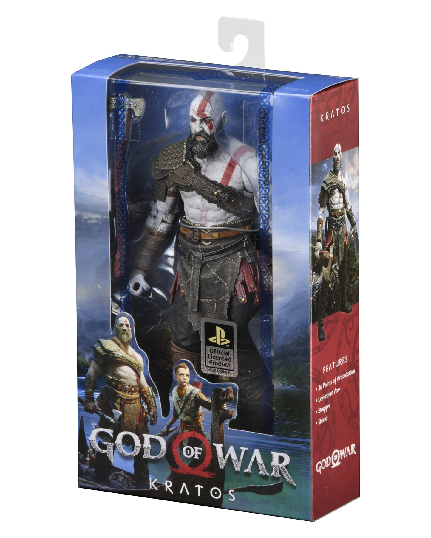 Neca God Of War (2018) - 7' Scale Action Figure - Kratos