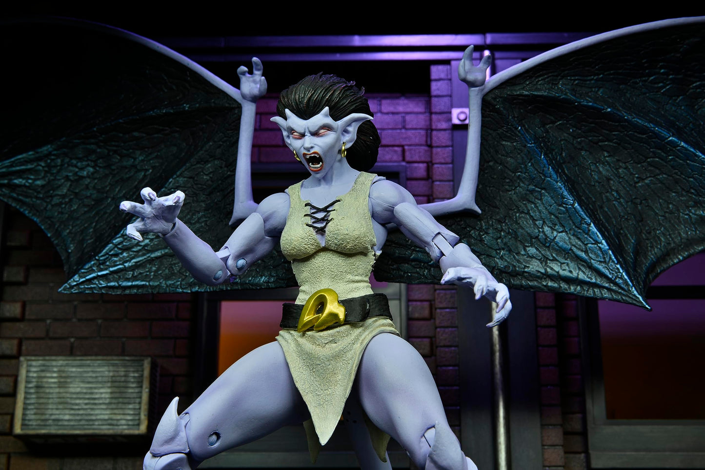 NECA 7" Ultimate Angela Figure - Gargoyles, Plastic, As Shown, Model 34510