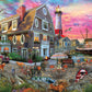 White Mountain Puzzles - Harbor Inn - 1000 Piece Jigsaw Puzzle