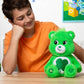 Care Bears Good Luck Bear Plushie - 14" Green Stuffed Animal - Soft Fabric Toy for Ages 4+ - Perfect Gift for Boys and Girls