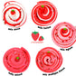 CIOAIWAE Butter Slime Kit Strawberry Slime Super Soft and Non-Sticky  Party Favors Slime Toys for Girls Boys (7oz 200ML)