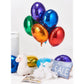 18 Inch Round Foil Balloons, 21Pcs Multi Helium Balloons Rainbow Balloons For Party Decoration