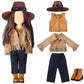Bencailor Christmas 18 Inch Doll Clothes And Accessories Winter Doll Outfits Set Sweaters Trousers Hats Shoes For 18 Inch Doll G