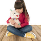 Club Petz Spitzy The Funny Llama Interactive Plush Toy, 10 inches, Cream, Plush, Model 91825IM3