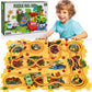 25Pcs Puzzle Racer Kids Car Track Set Dinosaur Themed Series, Puzzle Track Car Play Set, Rail Car Puzzle Track, Kids Car Track,