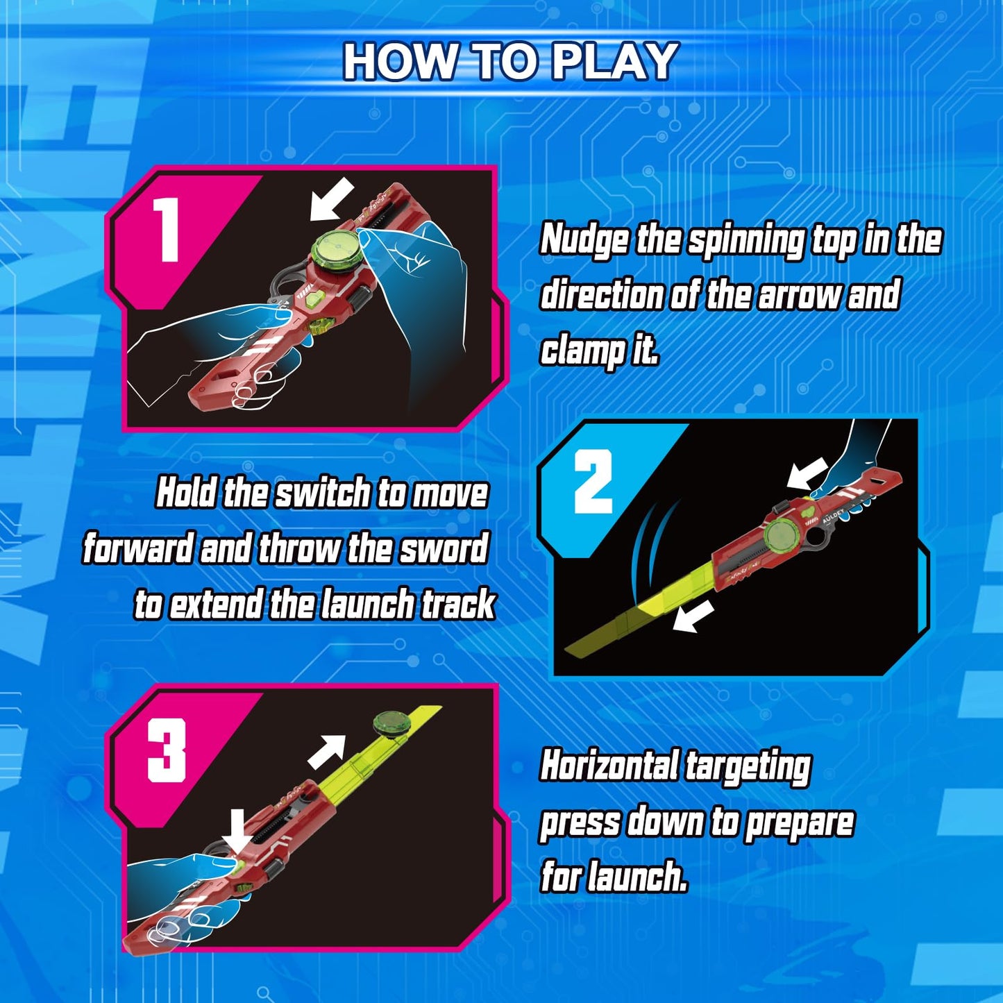 INFINITY NADO Spinning top Toy for Kids  Glowing battling top Toy with Telescopic decorative replica blade Launcher  battling top for Kids Boys Girls 5 6 7 8 9 10 11 12 Years Old and up  Fury Wave Dragon