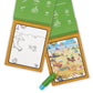 Melissa & Doug Lets Explore Water Wow! Seasons Water-Reveal Pad - Reusable On the Go Travel Activity - FSC Certified