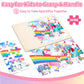 Puzzles For Kids Ages 4-6 - Unicorn Mermaid Princess Fairy Wooden Jigsaw Puzzles For Kids Toddlers Ages 3-5 Preschool Puzzle Bir