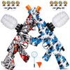 Metira 2 Set Splat Launcher Toy, Double Model Splatter Toy For Outdoor Activities Team Game, Christmas, Halloween, New Year, Bir