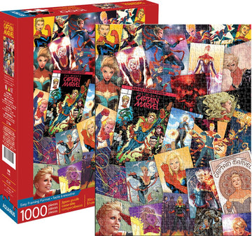 Marvel Captain Marvel Collage 1000 Pc Puzzle
