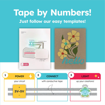 Chibitronics Animating White Blink Led 24 Pack