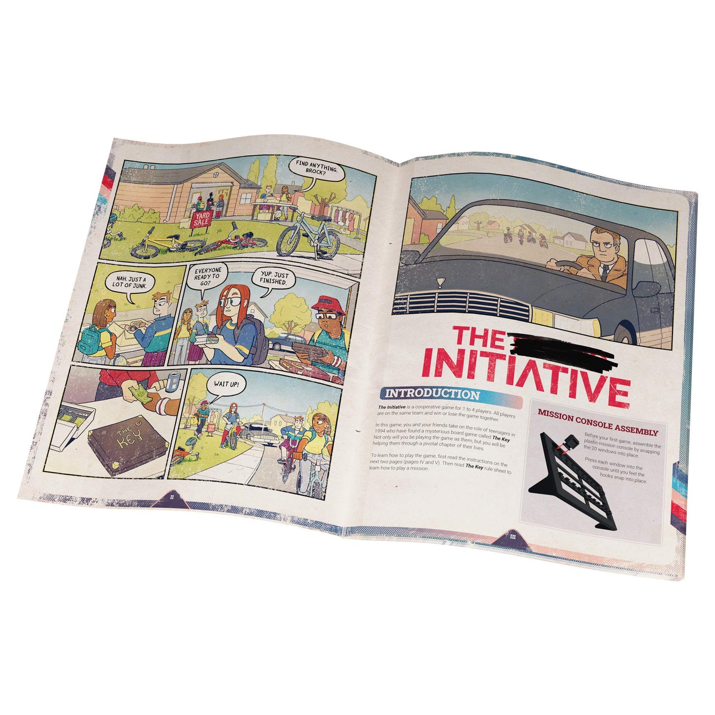 The Initiative Board Game | Strategy/Narrative Puzzle/ Escape Room Game For Adults And Kids | Ages 8 And Up | 1 To 4 Players | A