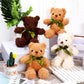 Hydren 12 Pack Bear Stuffed Animals Bulk 10 Inch Small Bear For Baby Shower Plush Bears With Bow Tie For Valentine'S Day Wedding