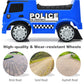 Honey Joy Ride On Push Car, Licensed Mercedes Benz Push Cars For Toddlers W/Horn, Music, Lights, Under Seat Storage, Foot-To-Floor Ride On Fire Truck Toy For Kids Boys Girls 1-3, Blue